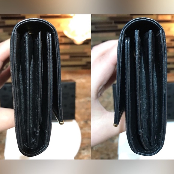 MCM Signature Leather Continental Wallet - Picture 11 of 15